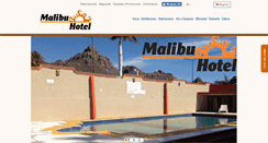 Desktop Screenshot of malibuhotel.com.mx